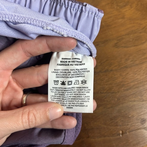 Nike Purple Athletic Shorts Lightweight Breathable Design, Size S - Picture 8 of 10